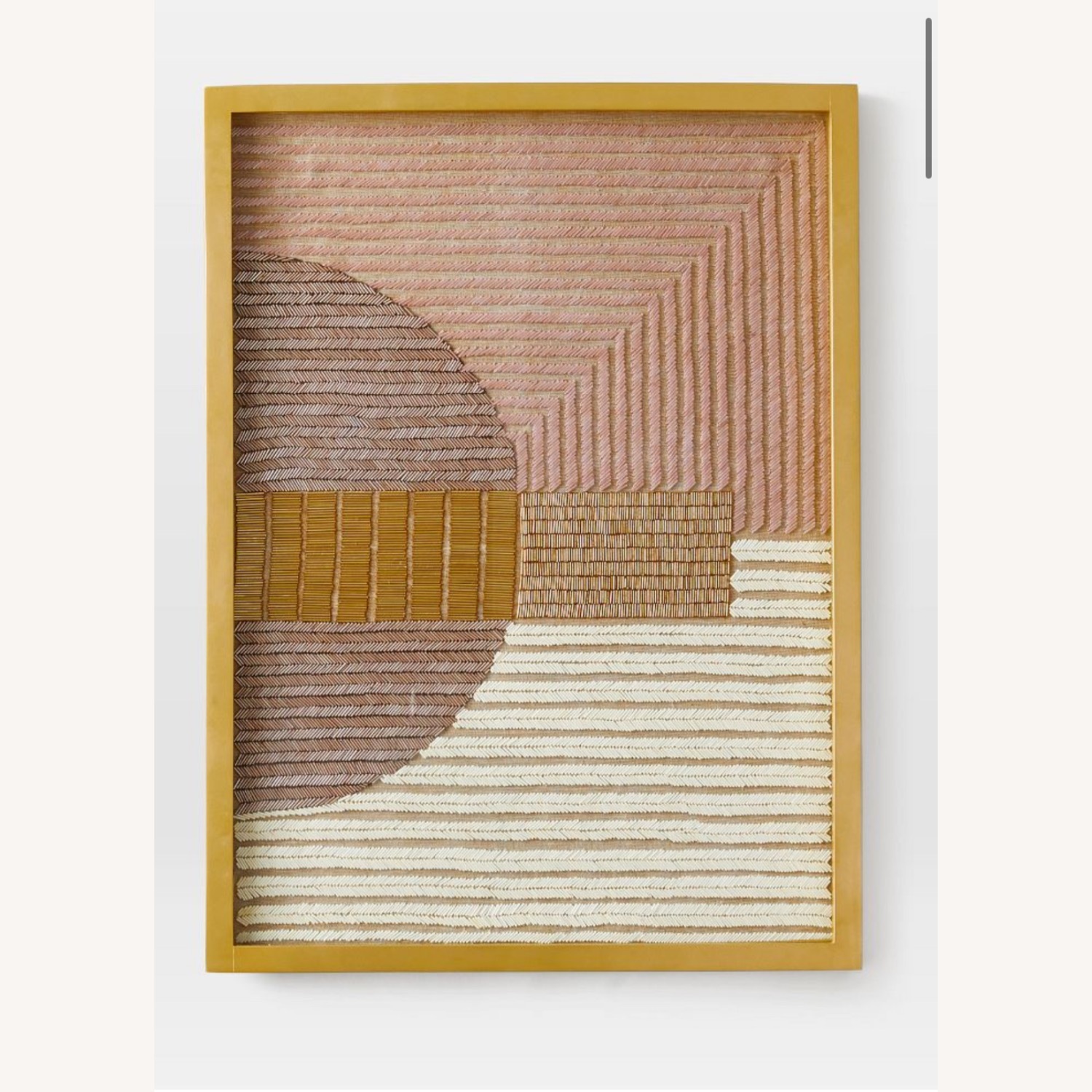 West Elm Half Circle Dimensional Wall Art by Roar & Rabbit - image-1