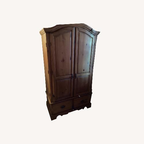 Used Antique Solid Wood Armoire for sale on AptDeco