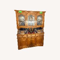 Natural Wood Sideboard