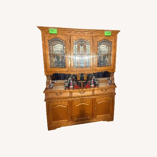 Used Natural Wood Sideboard for sale on AptDeco