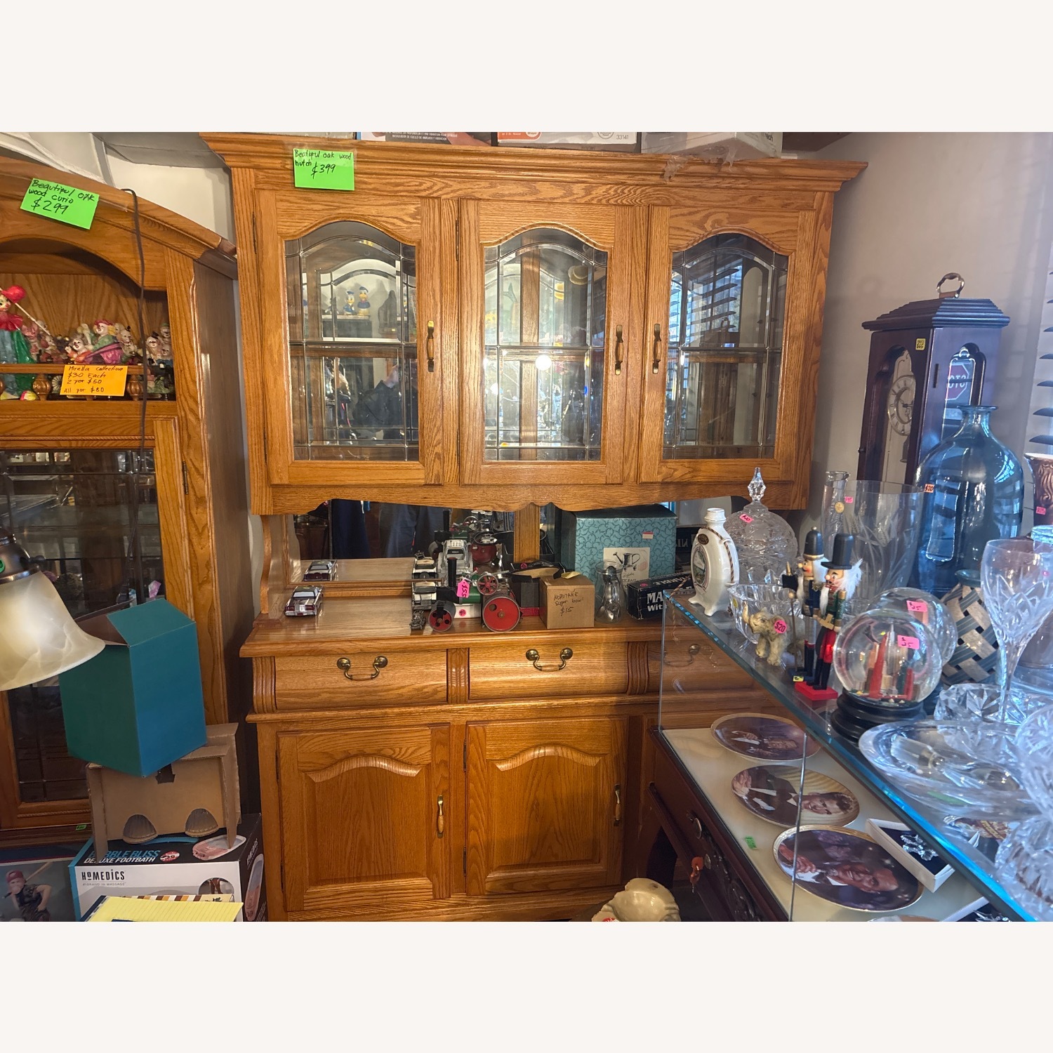 Natural Wood Sideboard - image-2