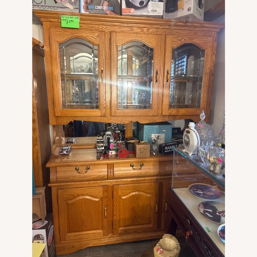 Used Natural Wood Sideboard for sale on AptDeco