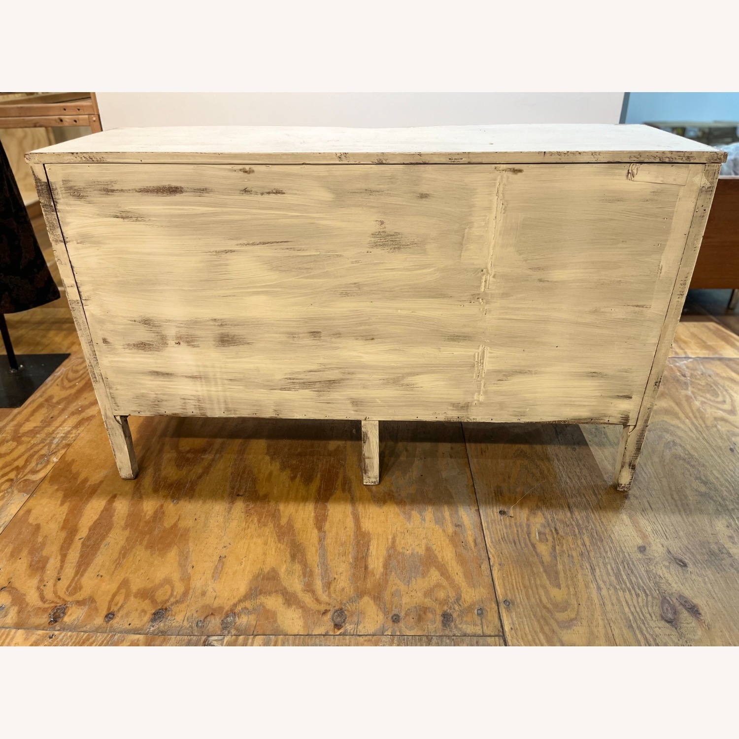 Vintage/Antique Finds White Wood Dresser - image-4
