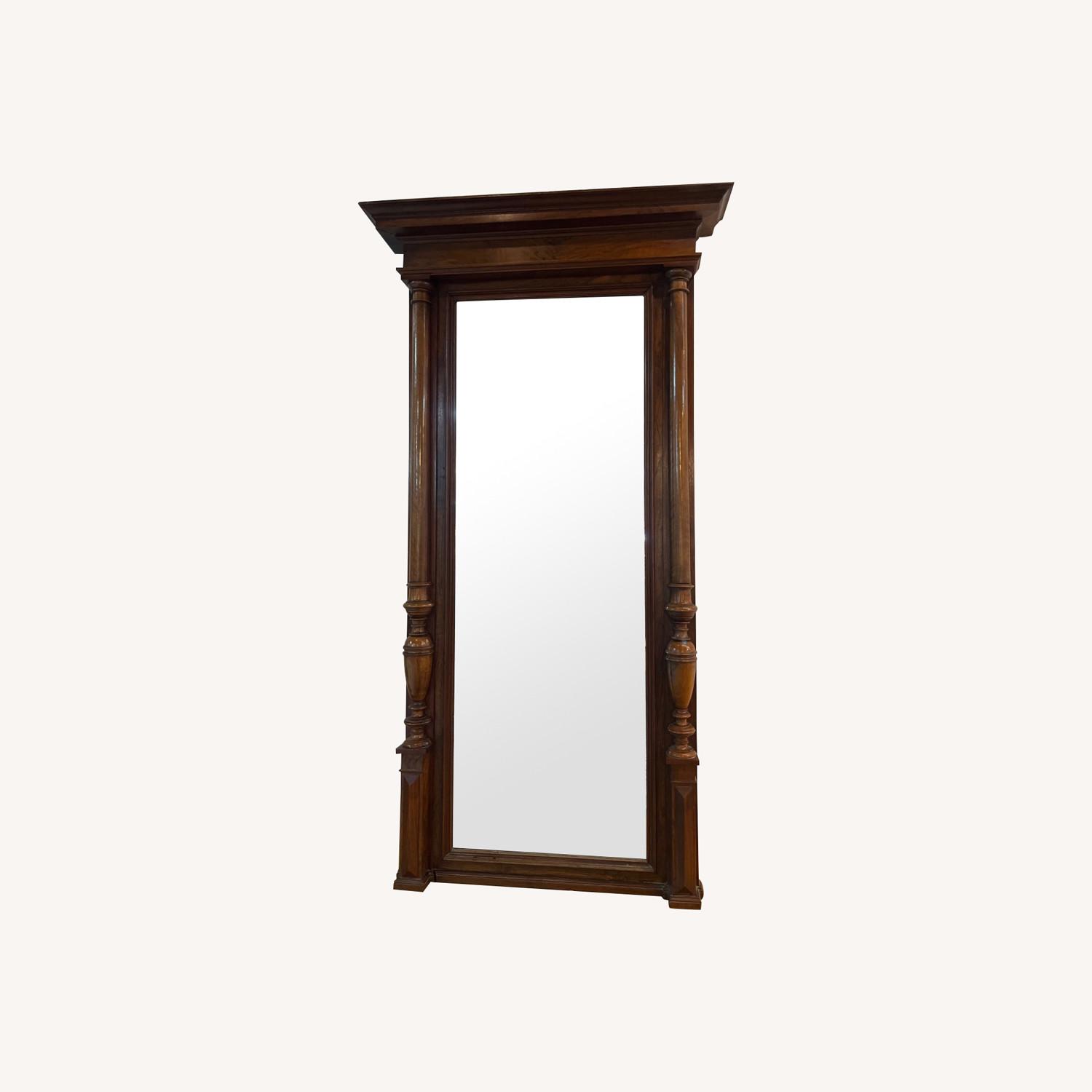 Mid 20th Century Hanging Heavy Mirror - image-0