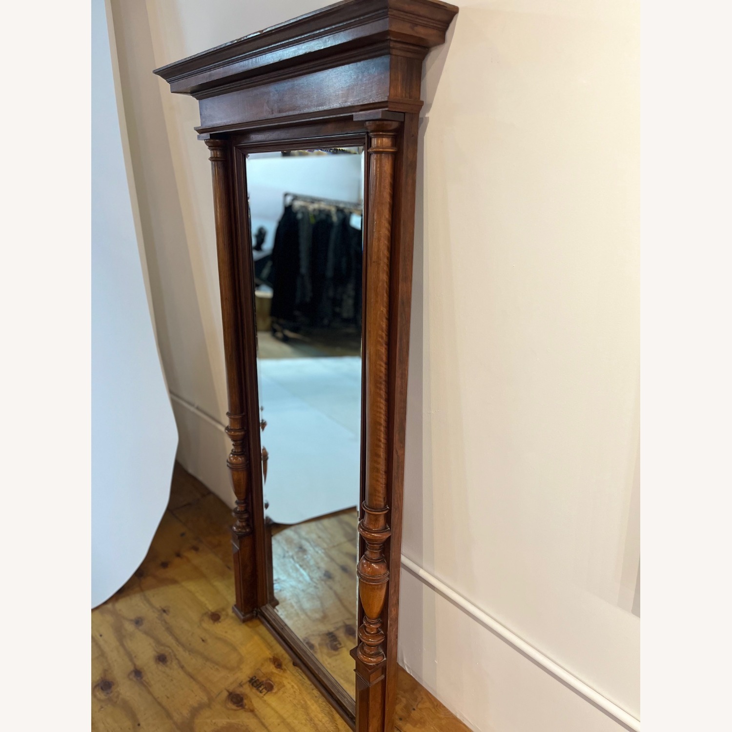 Mid 20th Century Hanging Heavy Mirror - image-2