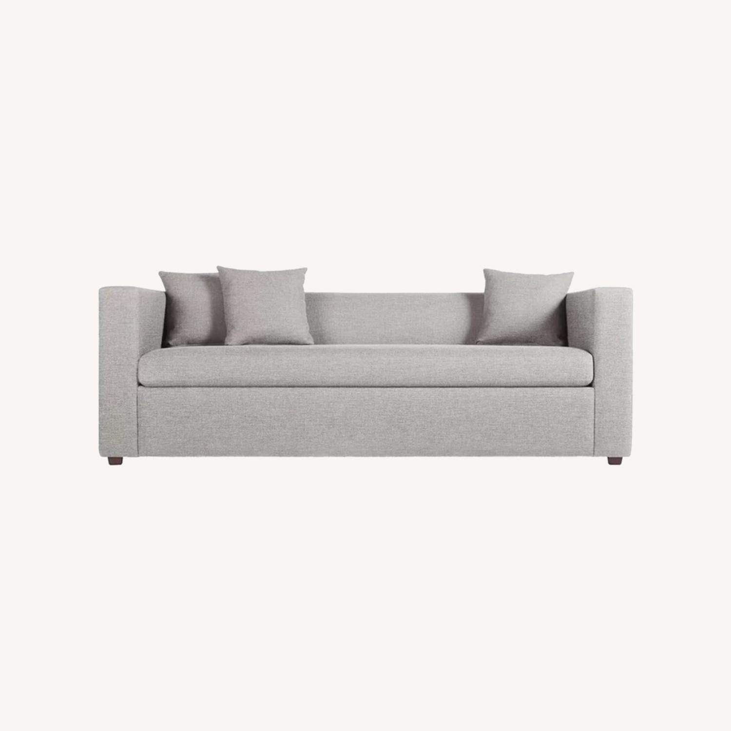Blu Dot Light Gray Fabric Sleeper Sofa - image-0