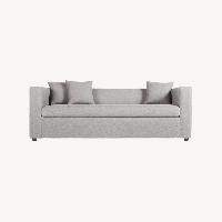 Blu Dot Light Gray Fabric Sleeper Sofa