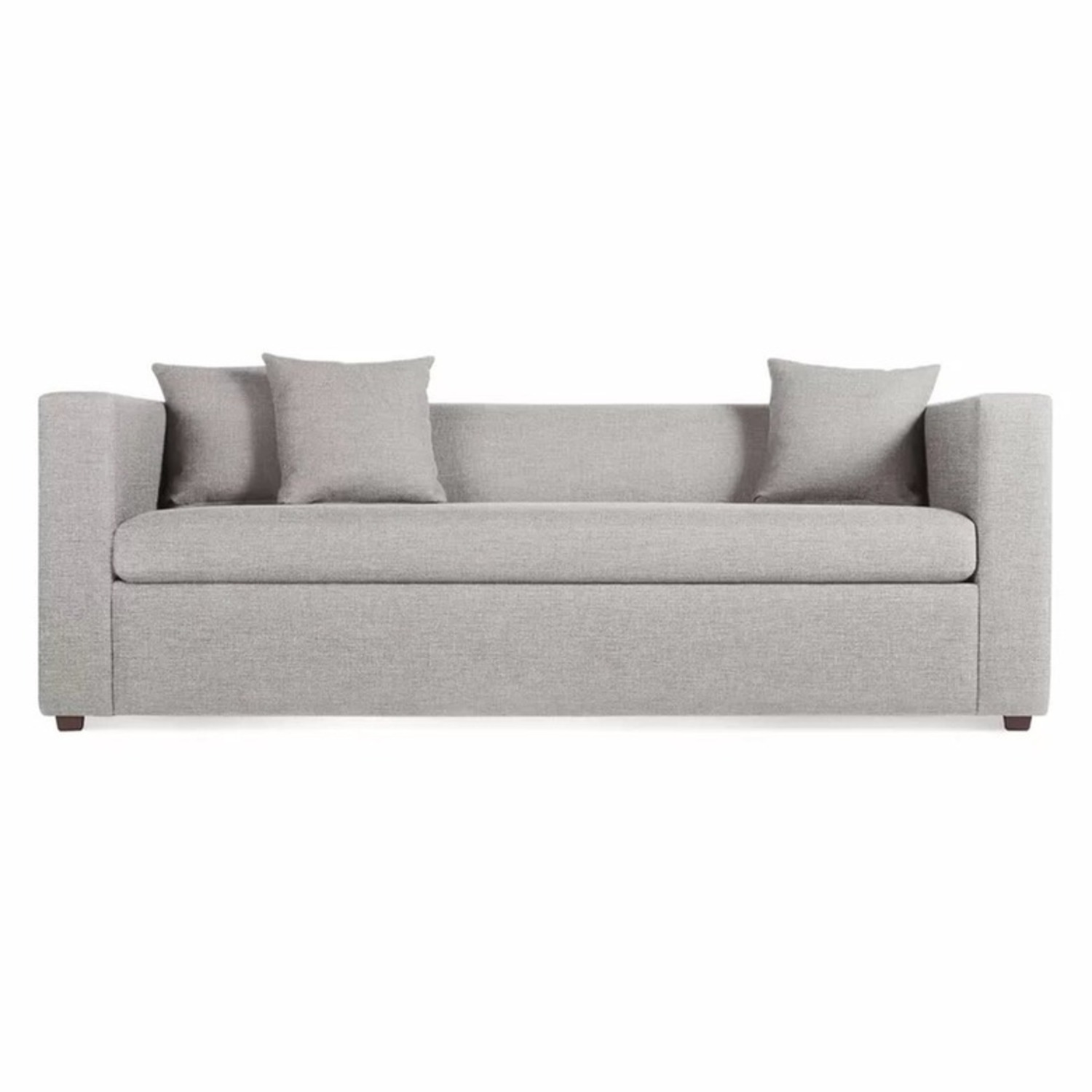 Blu Dot Light Gray Fabric Sleeper Sofa - image-1