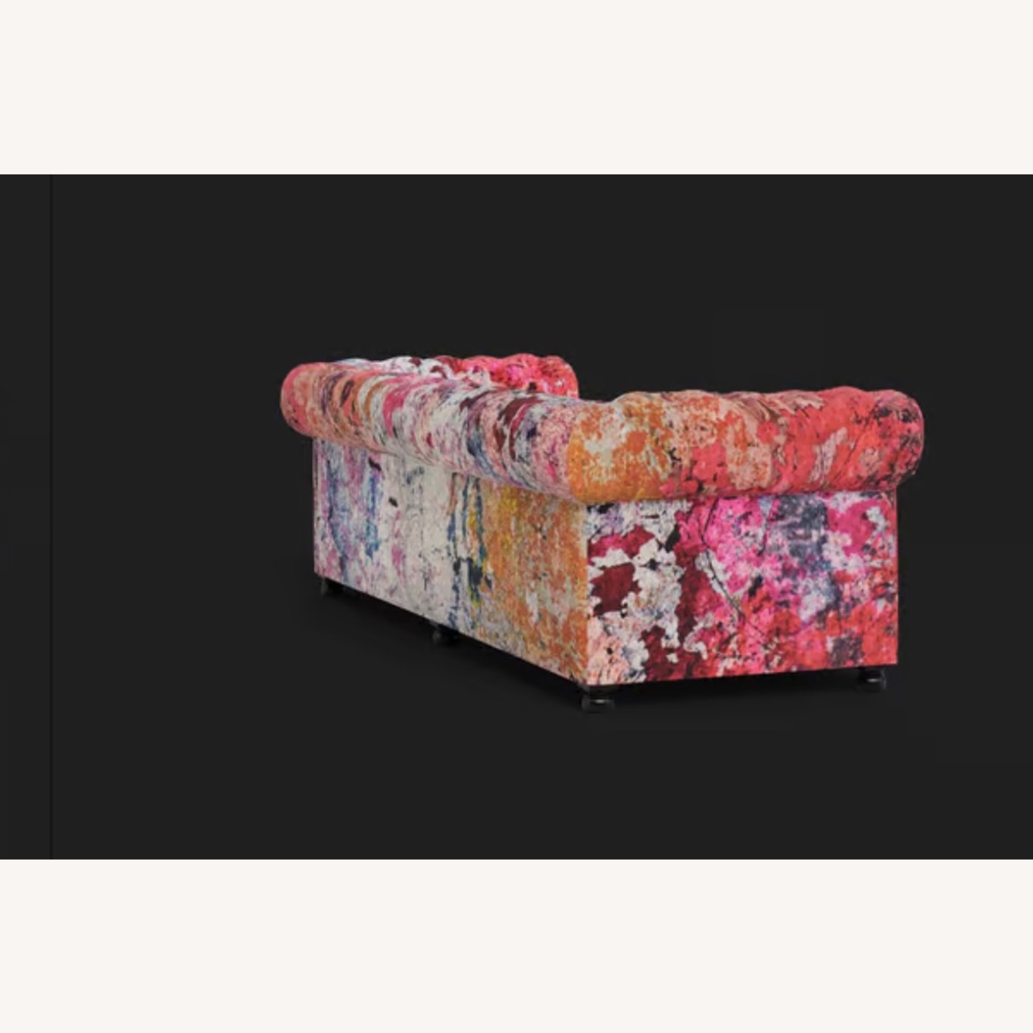 Faded and Degraded Westminster Button Sofa - image-2