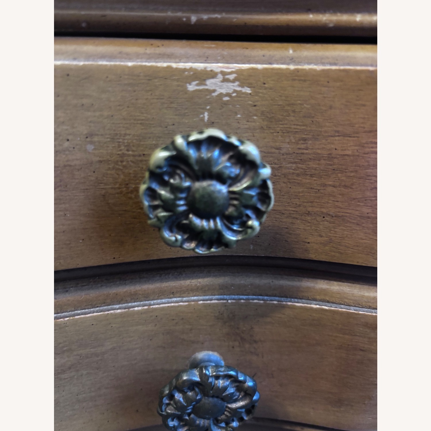 Vintage/Antique Finds Dark Brown Wood Dresser - image-7