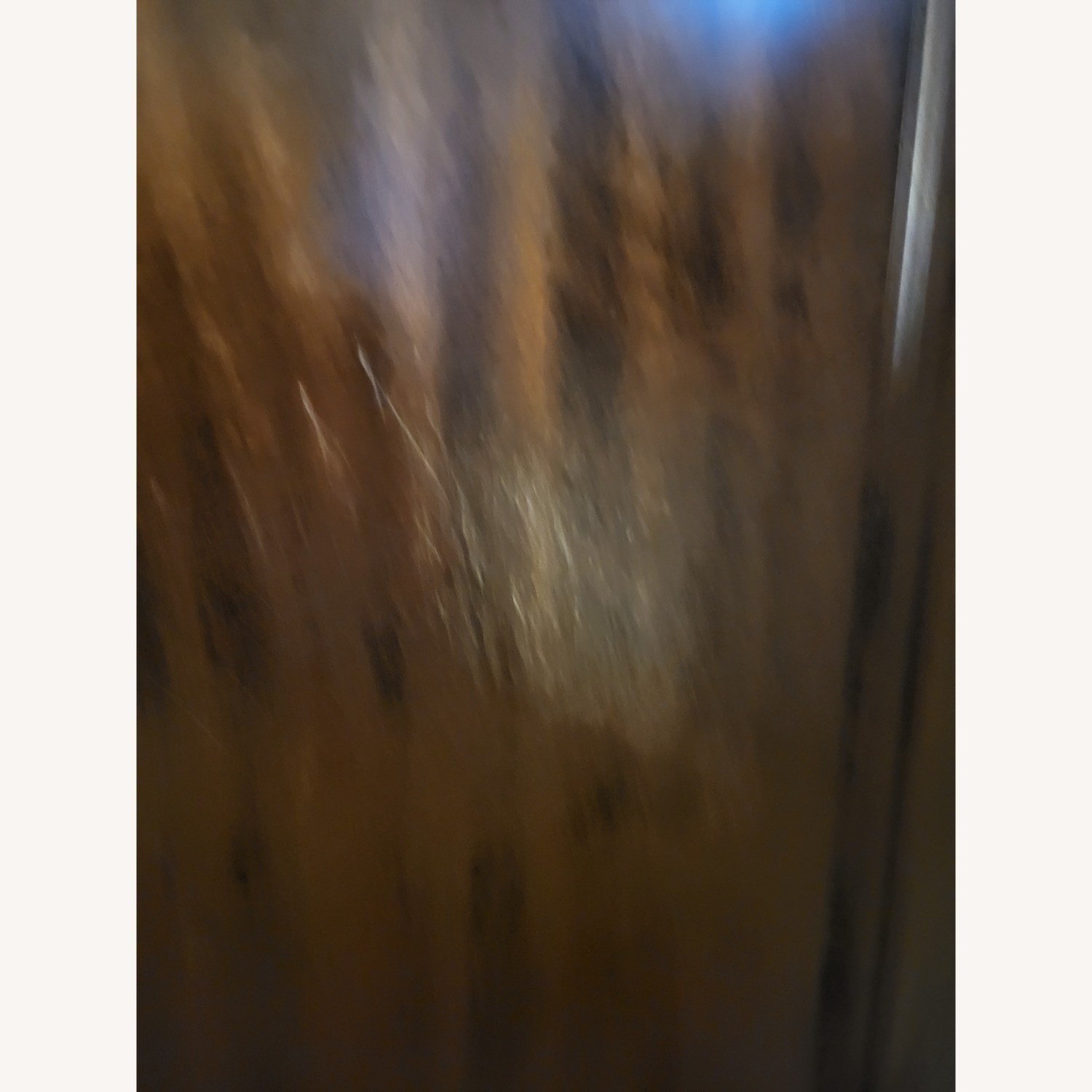 Dark Brown Wood Dresser With Mirror - image-2