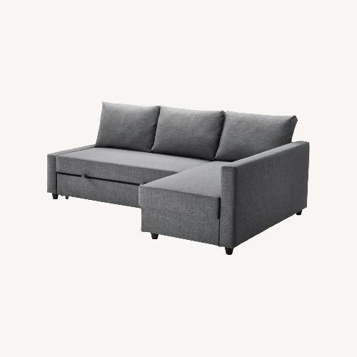 Used IKEA Friheten Gray Fabric Sleeper Sofa for sale on AptDeco