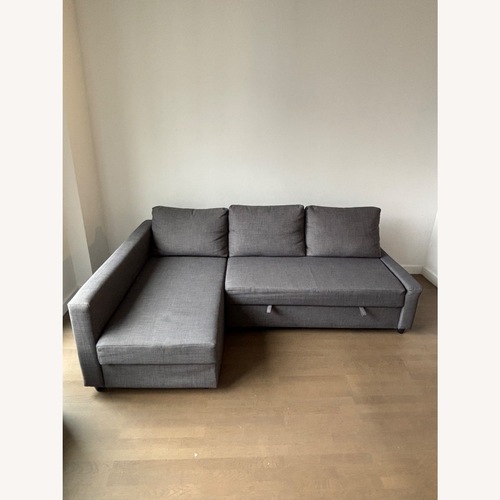 Used IKEA Friheten Gray Fabric Sleeper Sofa for sale on AptDeco