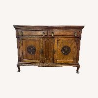 Vintage/Antique Finds Dark Brown Wood Sideboard