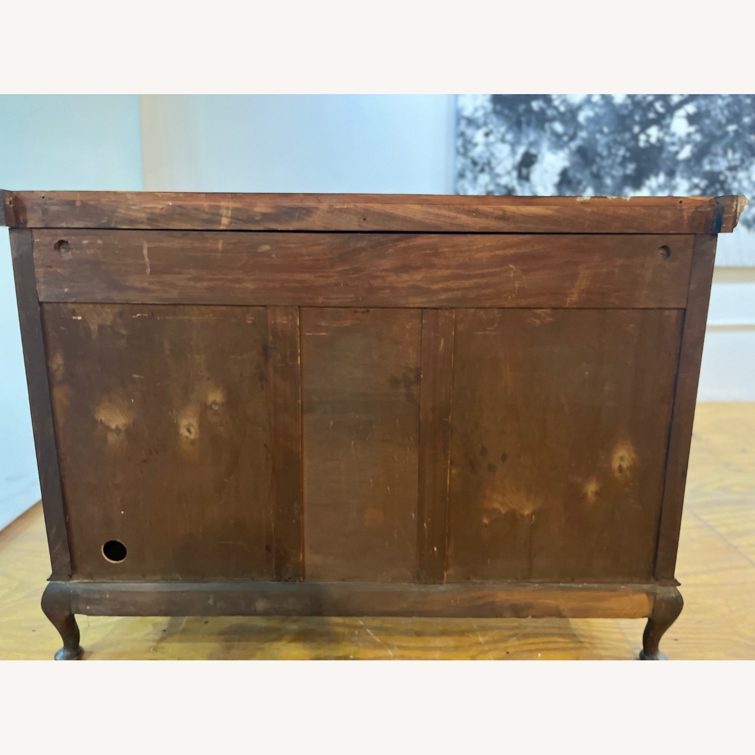 Vintage/Antique Finds Dark Brown Wood Sideboard - image-4