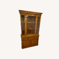 Vintage/Antique Finds China Cabinet Décor