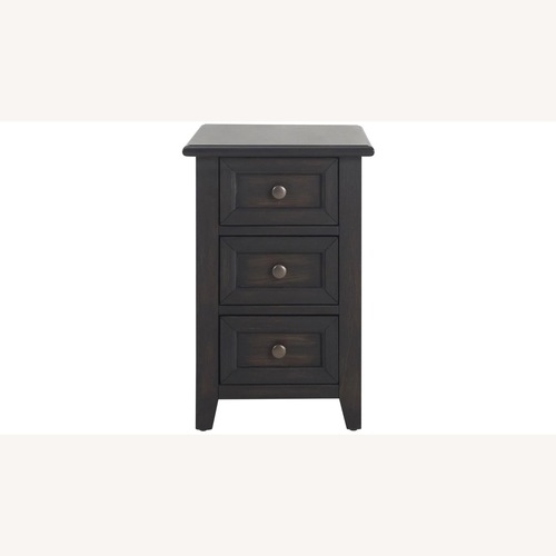 Used Mill Creek End Table W Drawers for sale on AptDeco