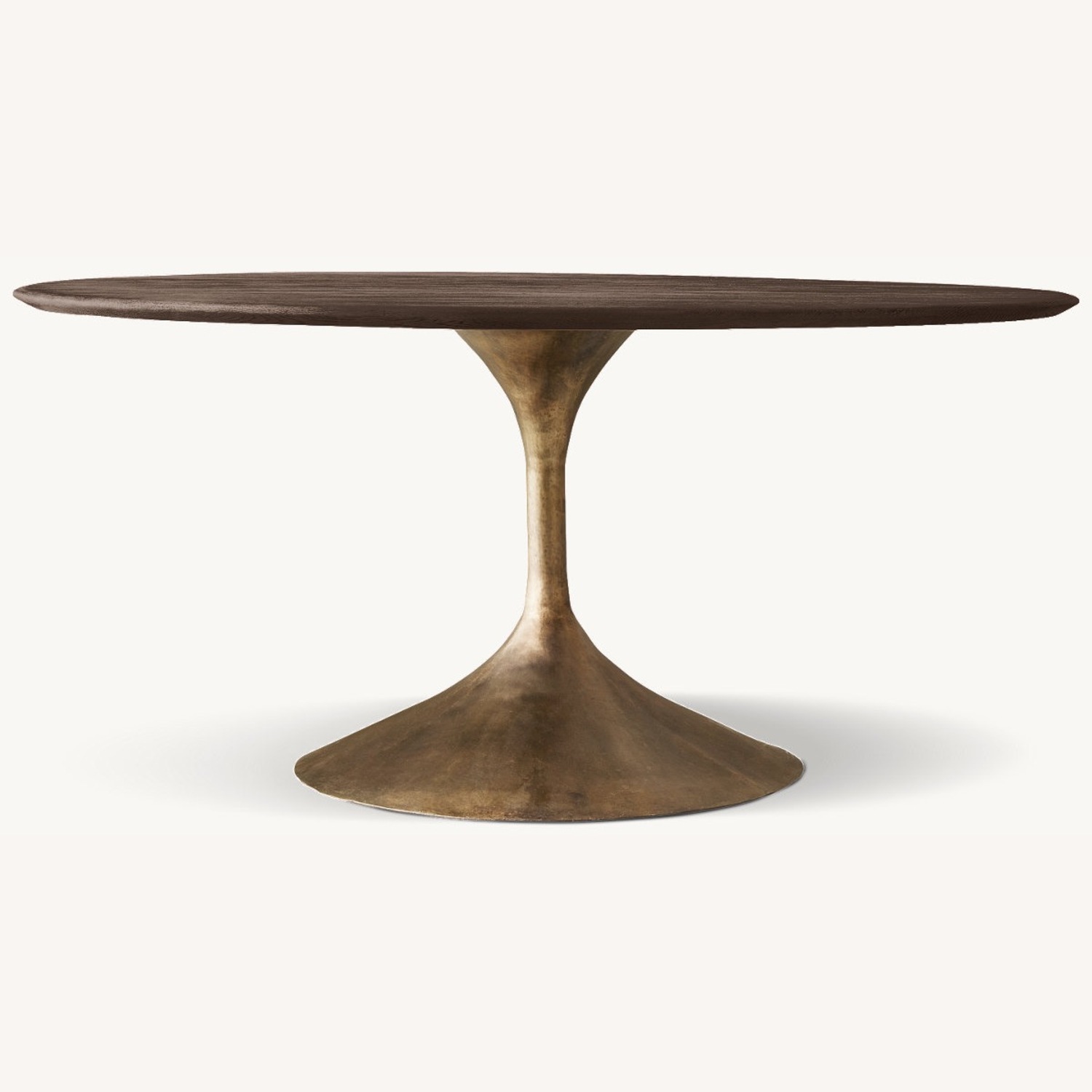 Restoration Hardware Aero Round Dining Table 72" - image-0