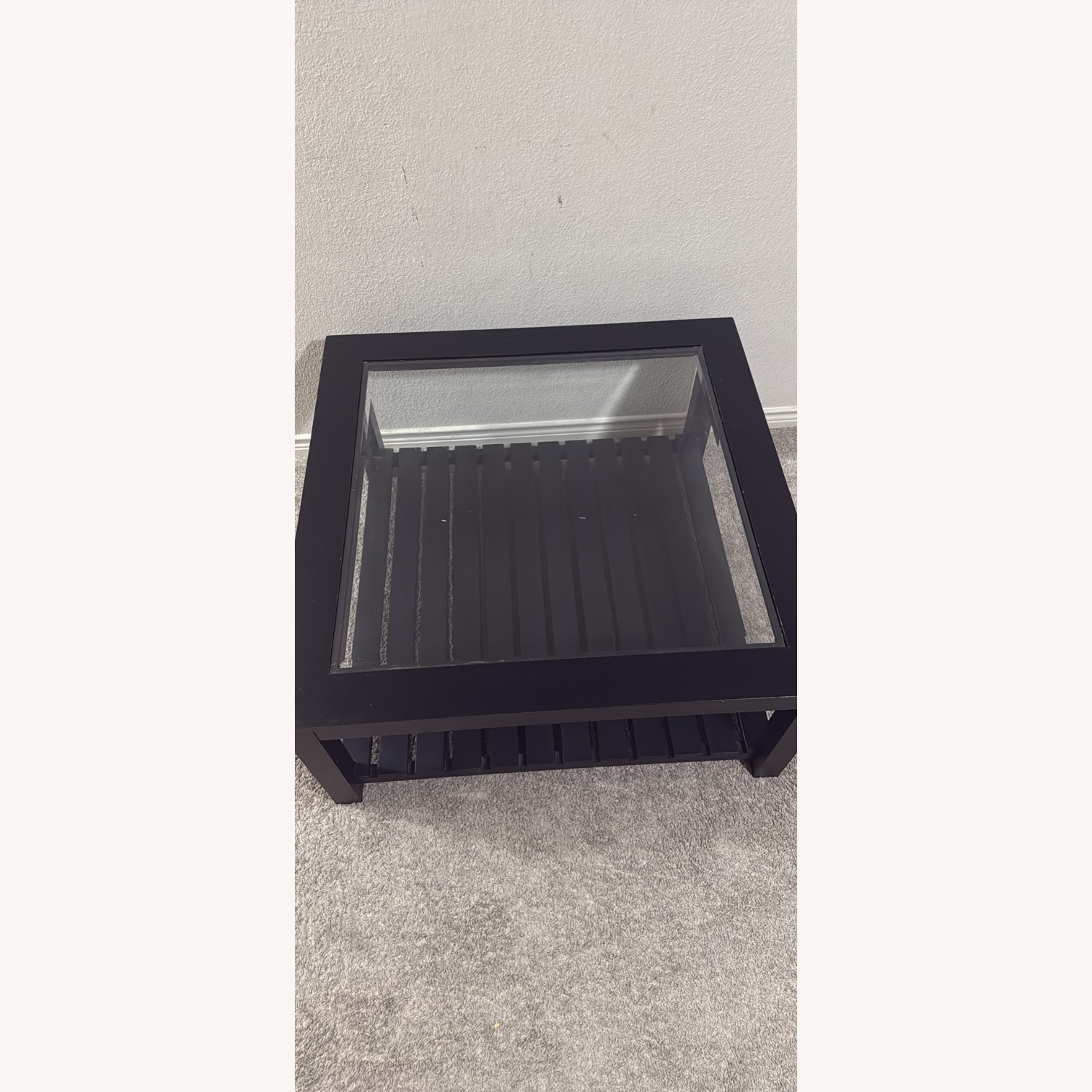 IKEA Dark Brown Wood Coffee Table - image-1