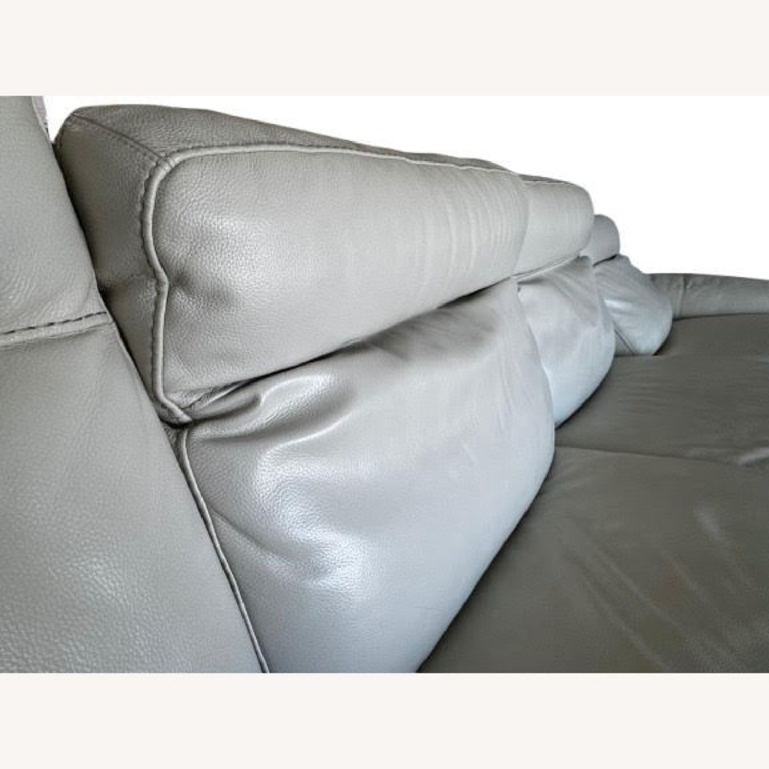 Macy's Julius 4-piece Natural Leather 3+ Seater Sofa - image-3