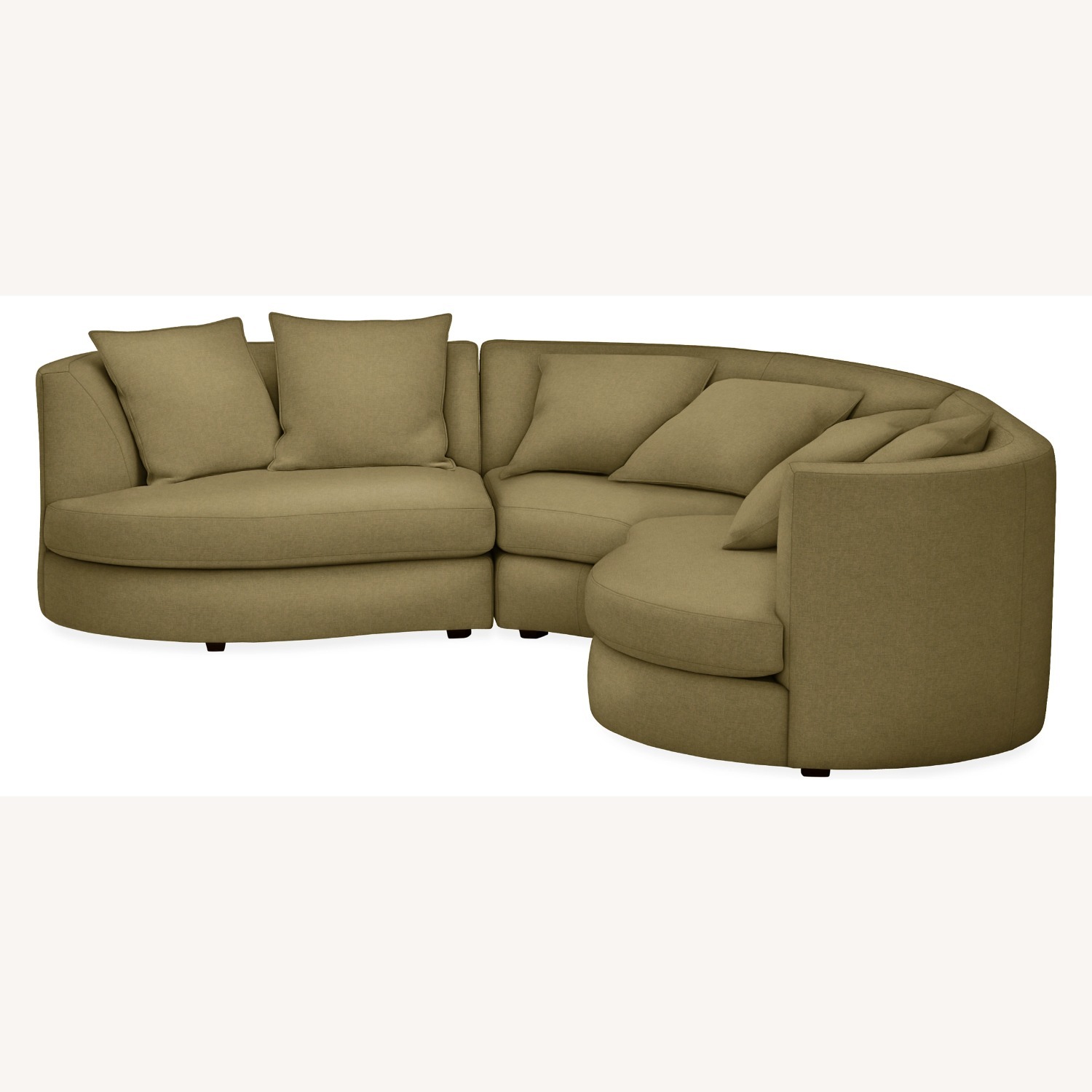 Room & Board Astaire Green 3+ Piece Sectional - image-0