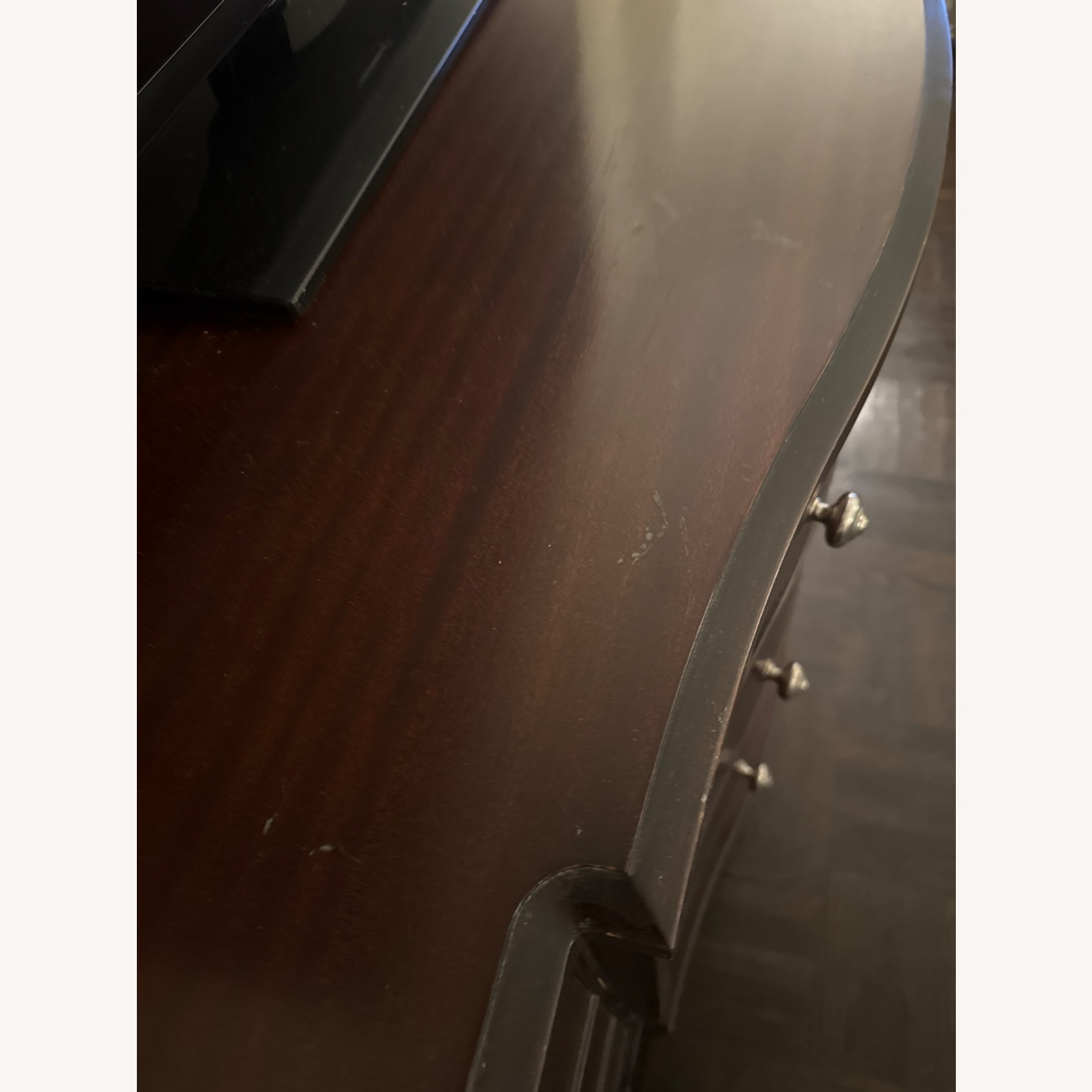 Raymour & Flanigan Dark Brown Wood Dresser - image-4