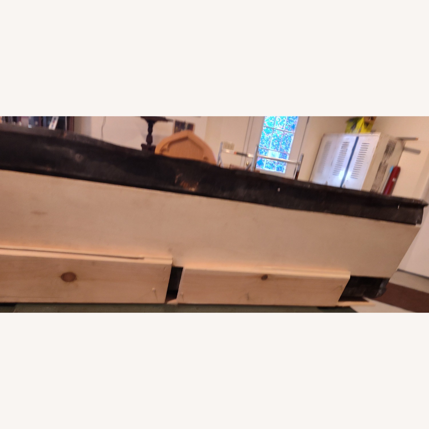 Antique Metal Flashing Mantel  - image-3