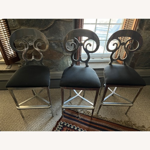 Used Biedermeier Reproduction Aluminum Stools for sale on AptDeco