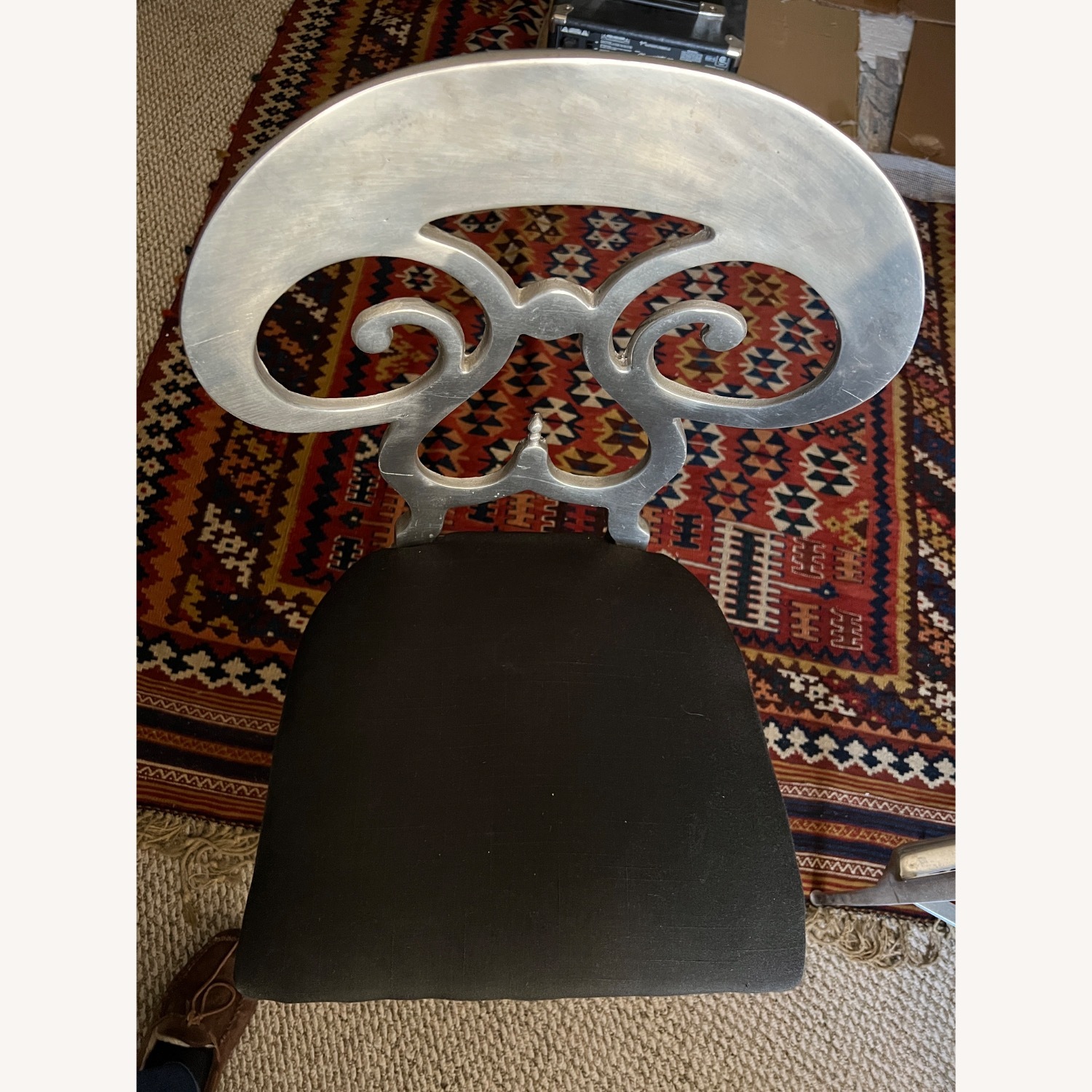 Biedermeier Reproduction Aluminum Stools - image-3