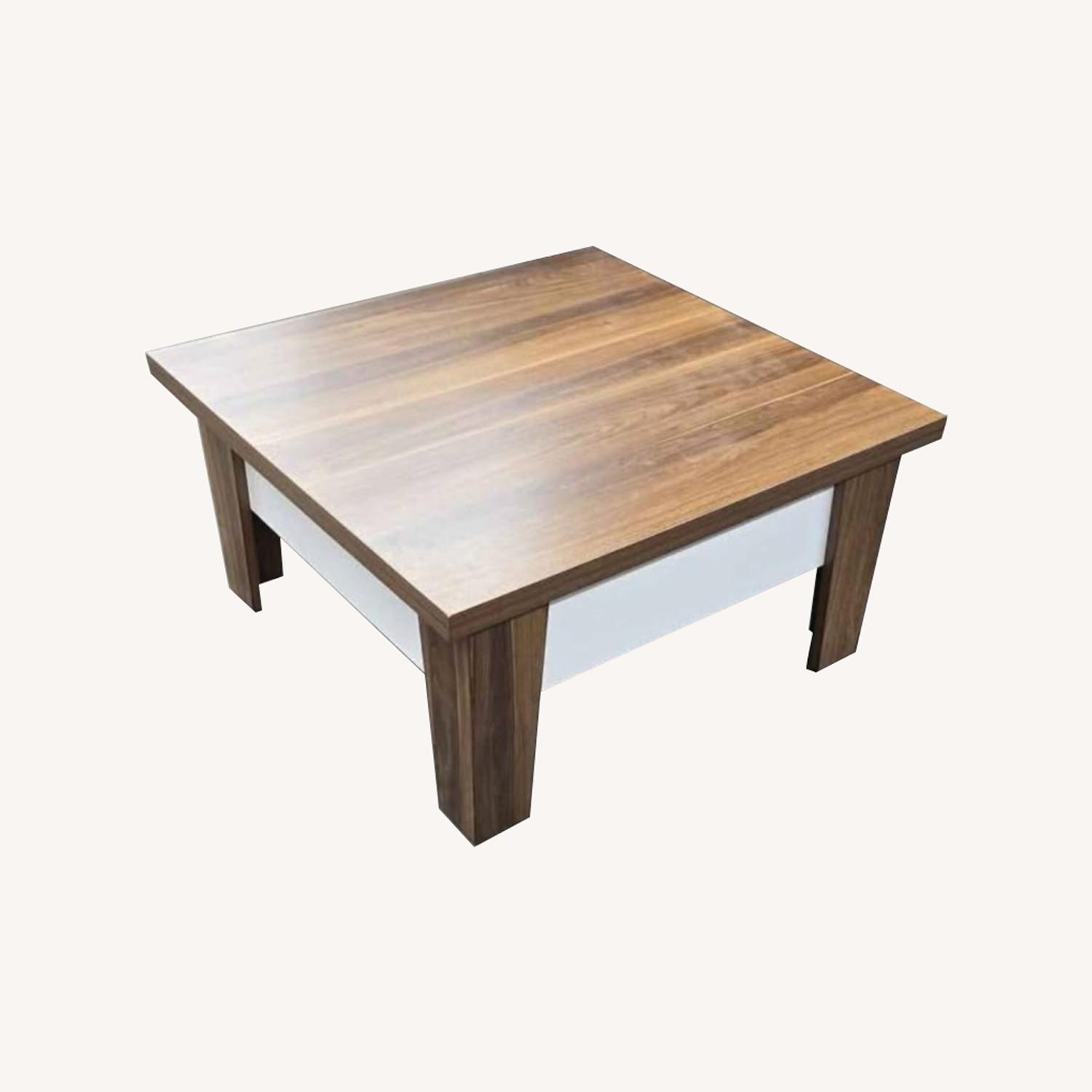 SM Square Lift Top Coffee Table - image-0