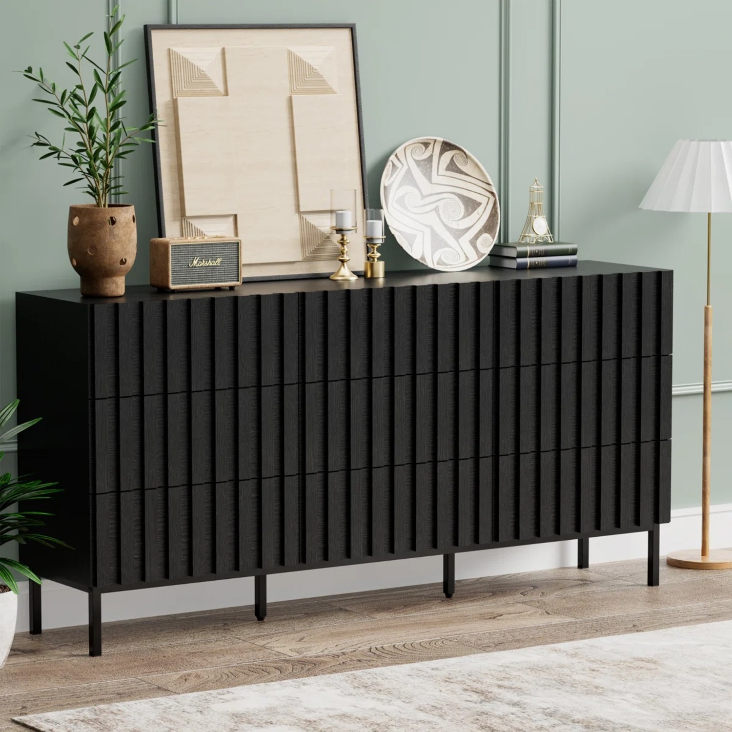 Wayfair Sevyn 59.1'' W 9 - Drawer Dresser - image-5