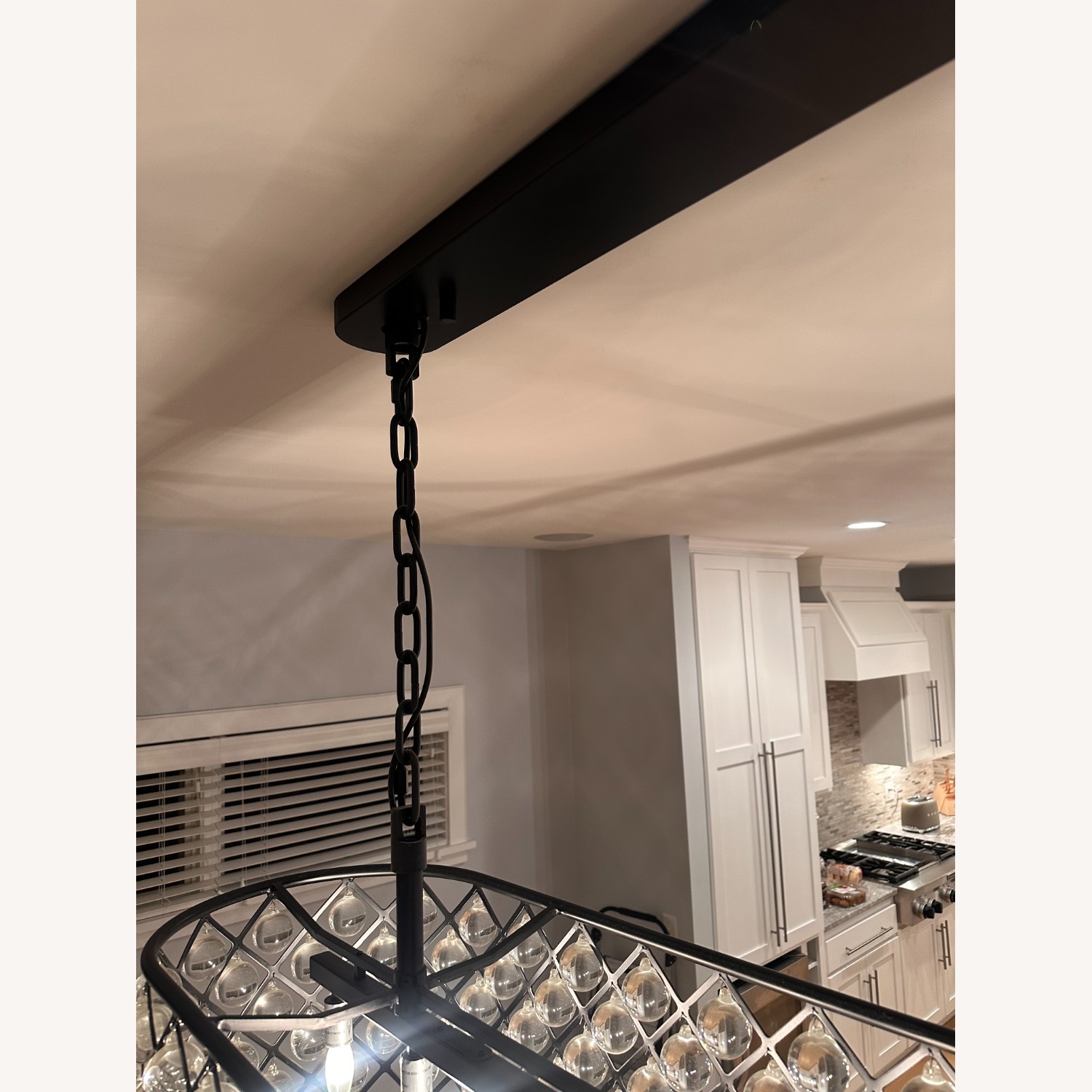 Restoration Hardware Crystal Halo 59" 8-Light Chandelier  - image-10