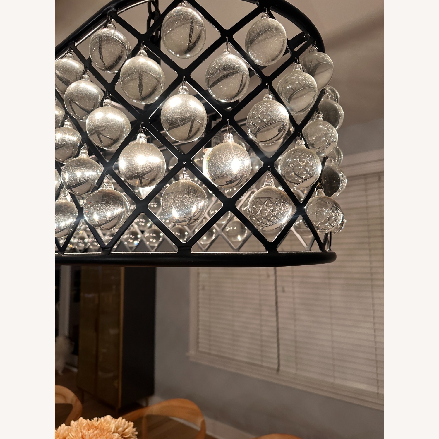 Restoration Hardware Crystal Halo 59" 8-Light Chandelier  - image-6
