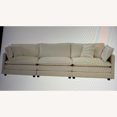 Used Bed Bath & Beyond Natural 3+ Piece Sectional for sale on AptDeco