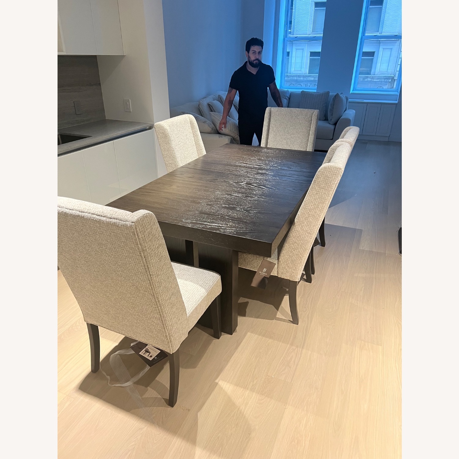 Ashley Furniture White Dining Chairs - image-2