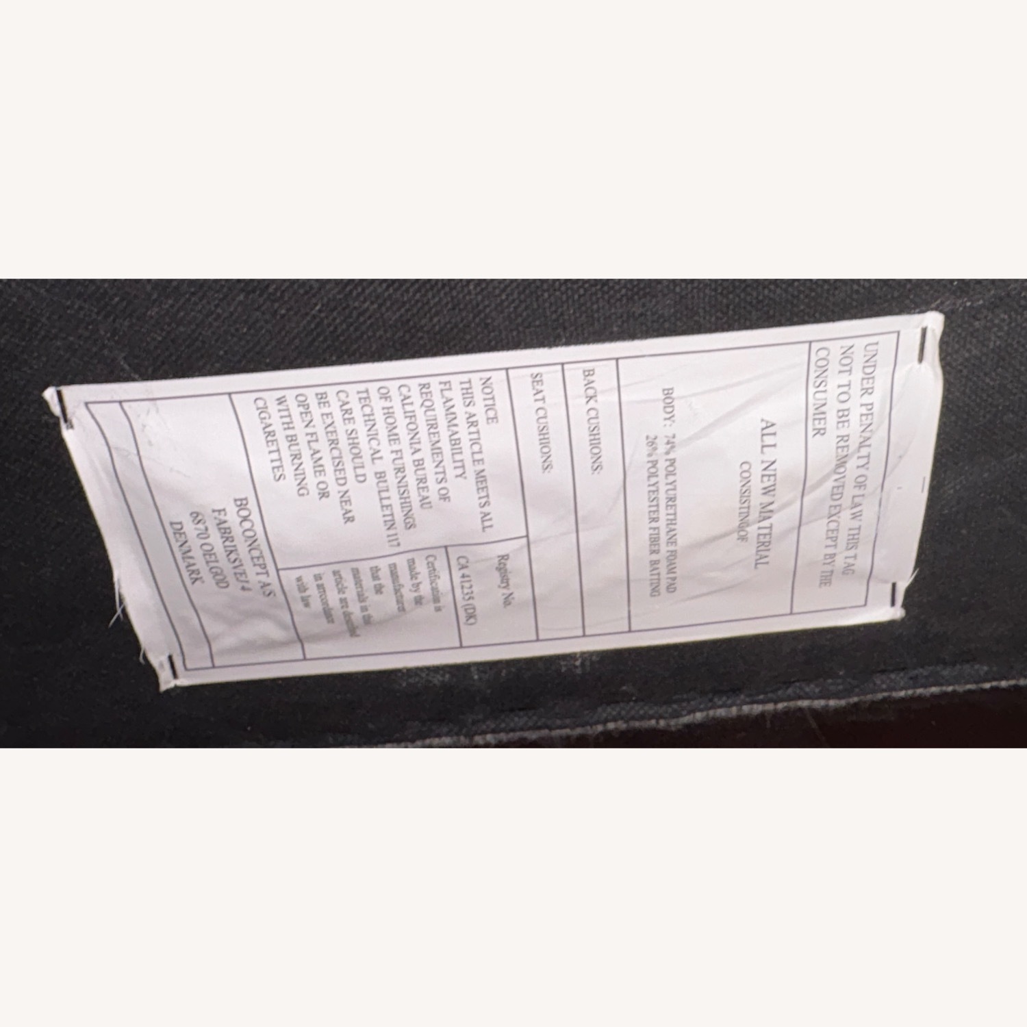 BoConcept Light Gray 3+ Seater Sofa - image-5