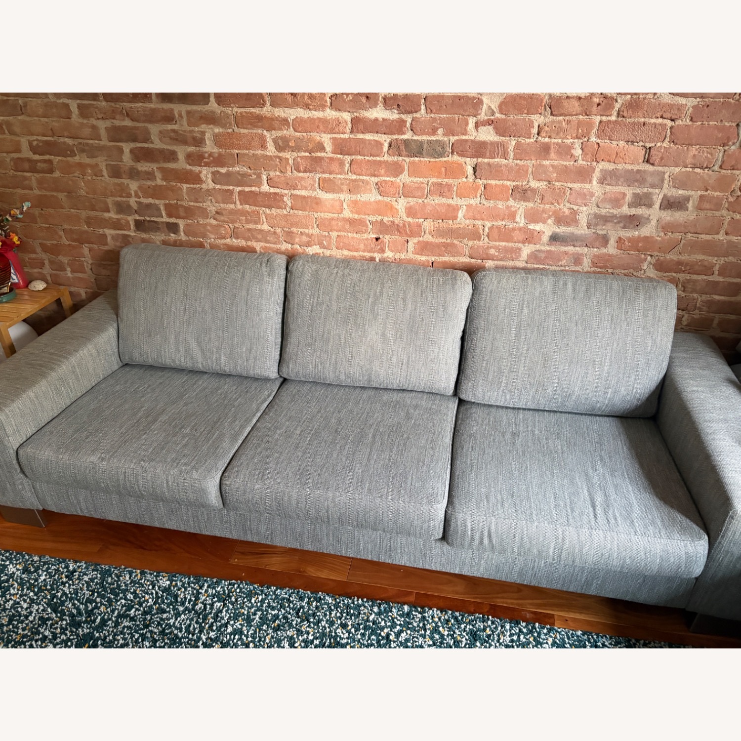 BoConcept Light Gray 3+ Seater Sofa - image-1