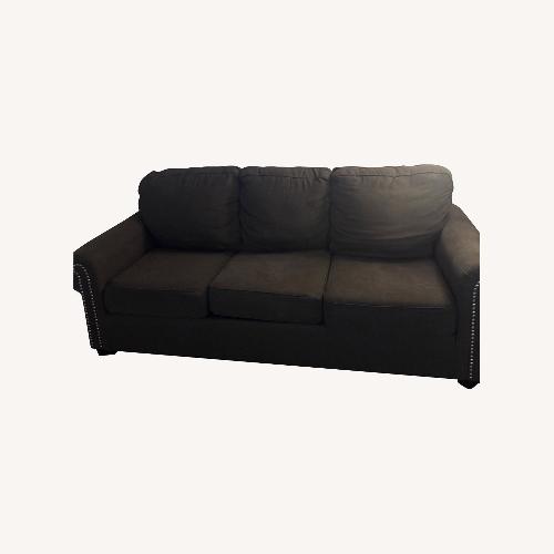 Used Ashley Furniture Dark Gray Fabric 3+ Seater Sofa for sale on AptDeco