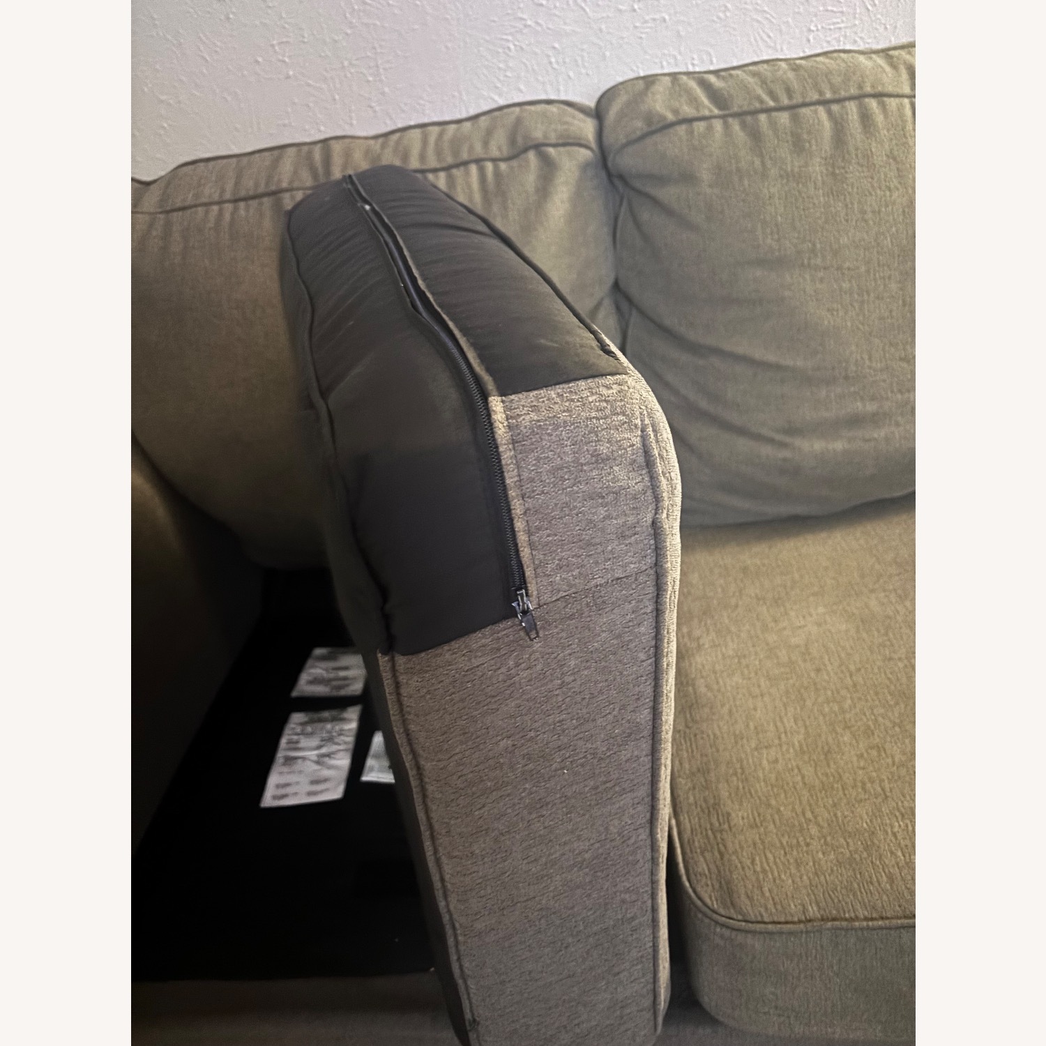 Ashley Furniture Dark Gray Fabric 3+ Seater Sofa - image-5