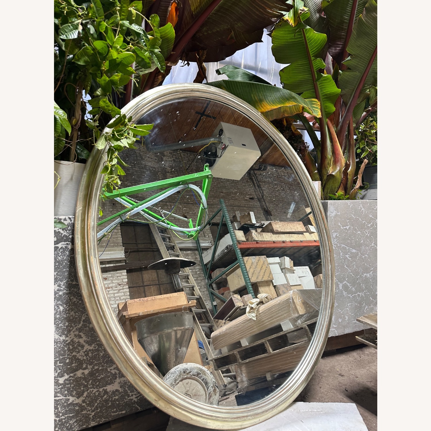 Restoration Hardware Gold Wall Mirrors - image-2