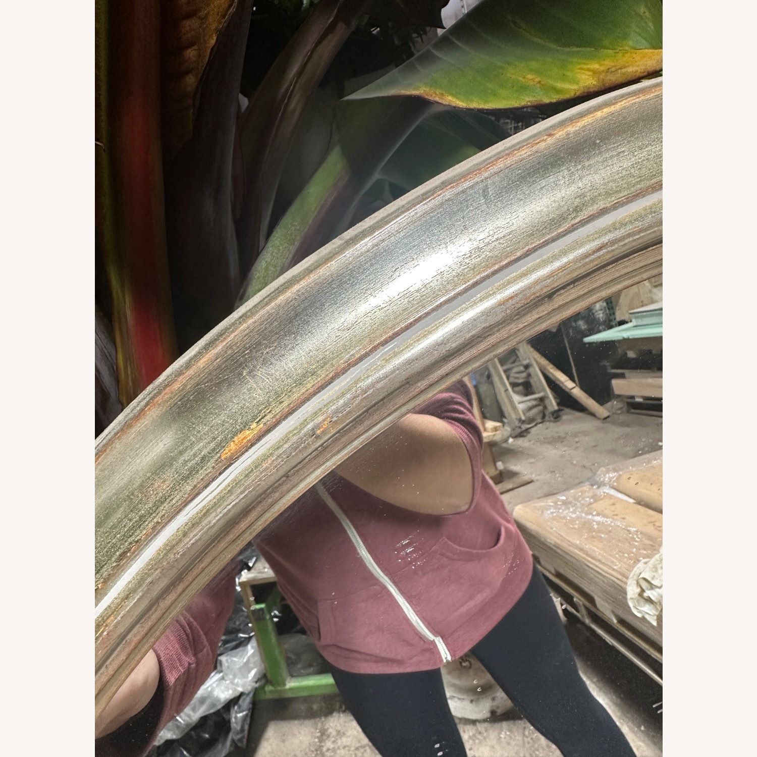 Restoration Hardware Gold Wall Mirrors - image-4