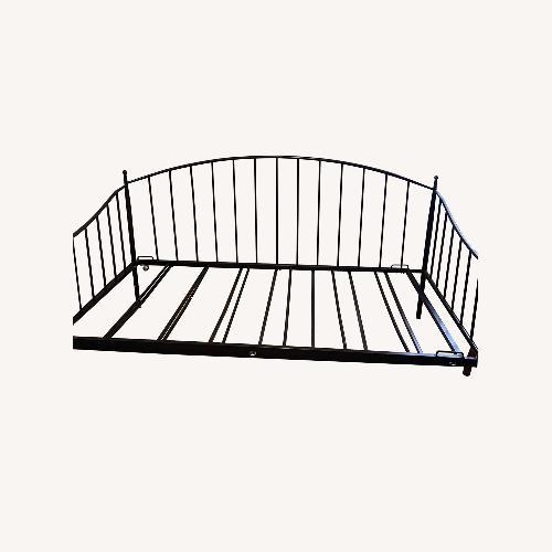 Used Black Metal Daybed for sale on AptDeco