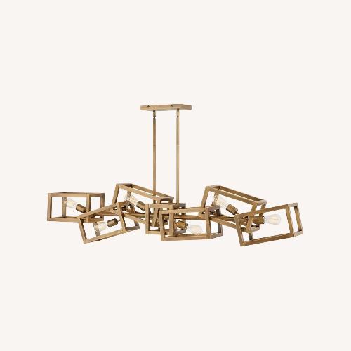 Used Frederic Ramond Brushed Bronze Lighting for sale on AptDeco