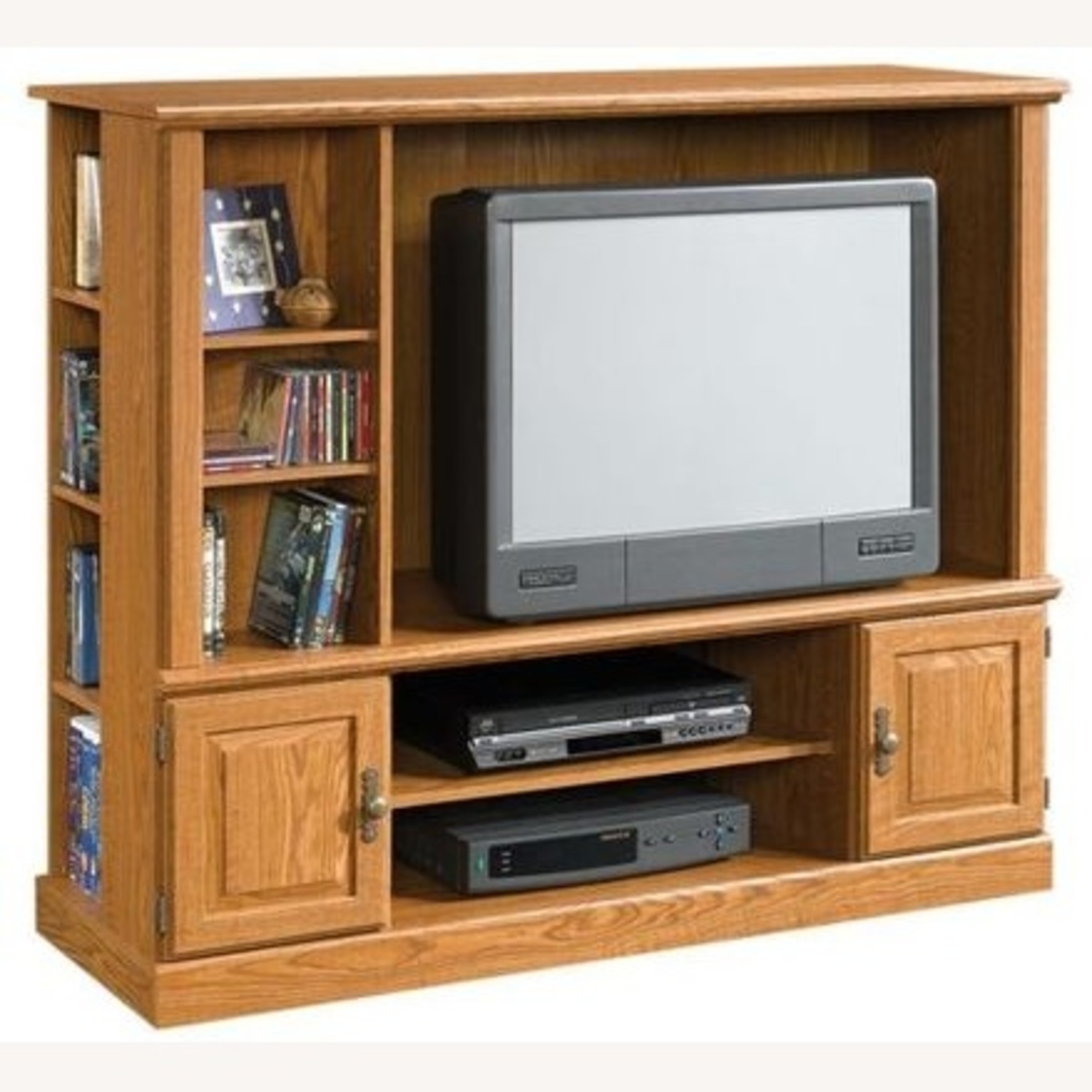 Sauder Large Brown Entertainment Center  - image-7