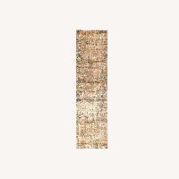 Light Brown Runner Rug 10' x 27'