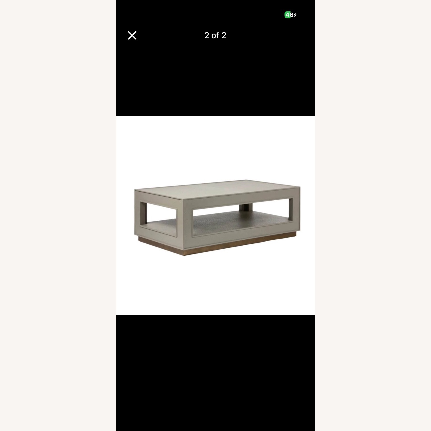 Made Goods Adeen Light Gray Coffee Table - image-2