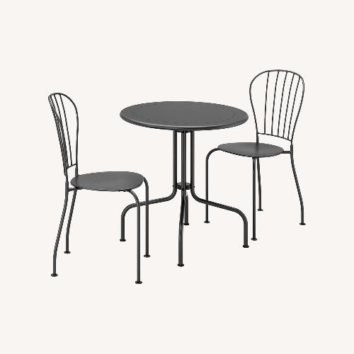 Used IKEA Lacko Black Metal Dining Sets for sale on AptDeco