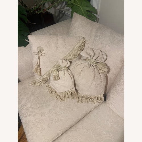 Used Upscale Ivory Sectional for sale on AptDeco