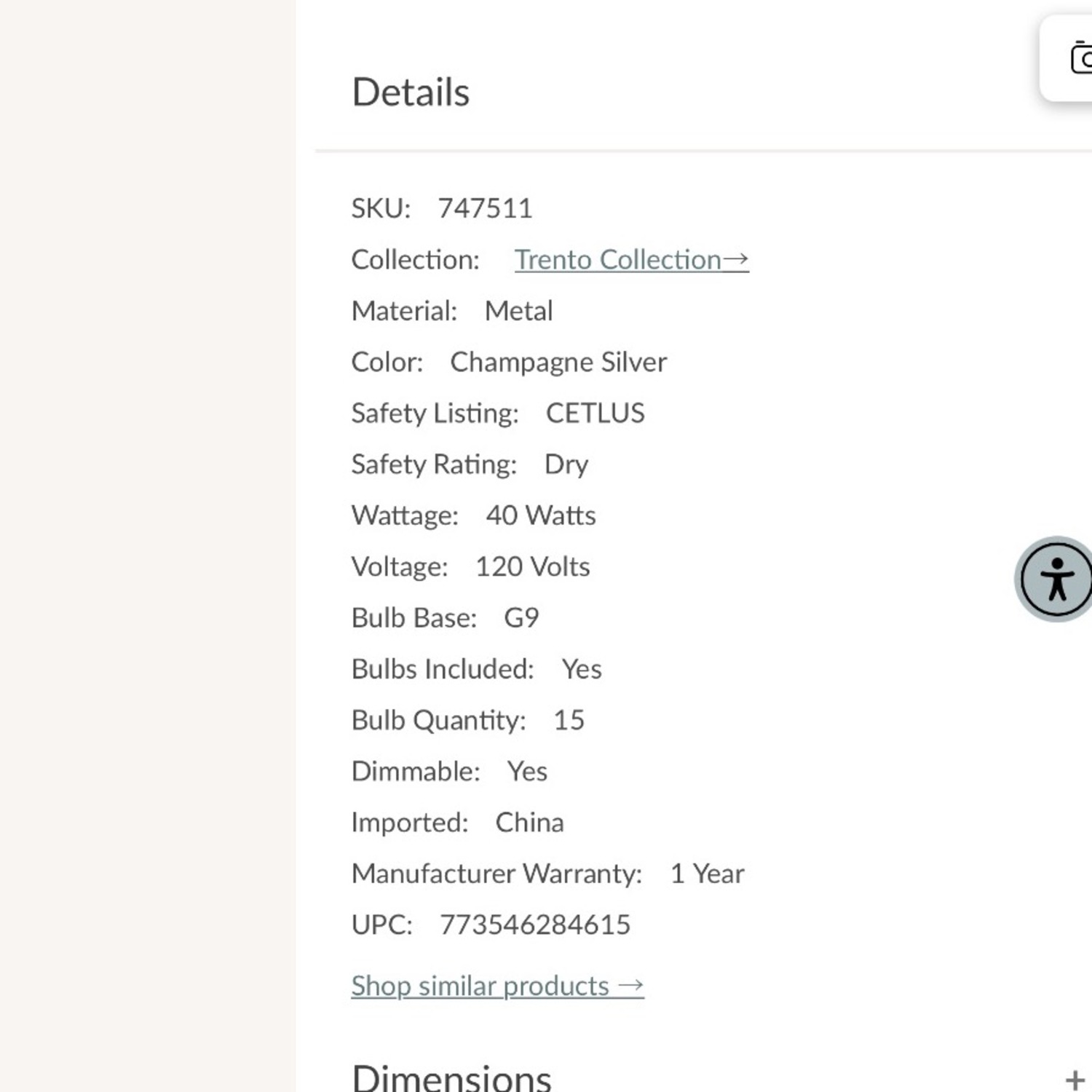  Eurofase Trento 15 Light Chandelier  - image-3