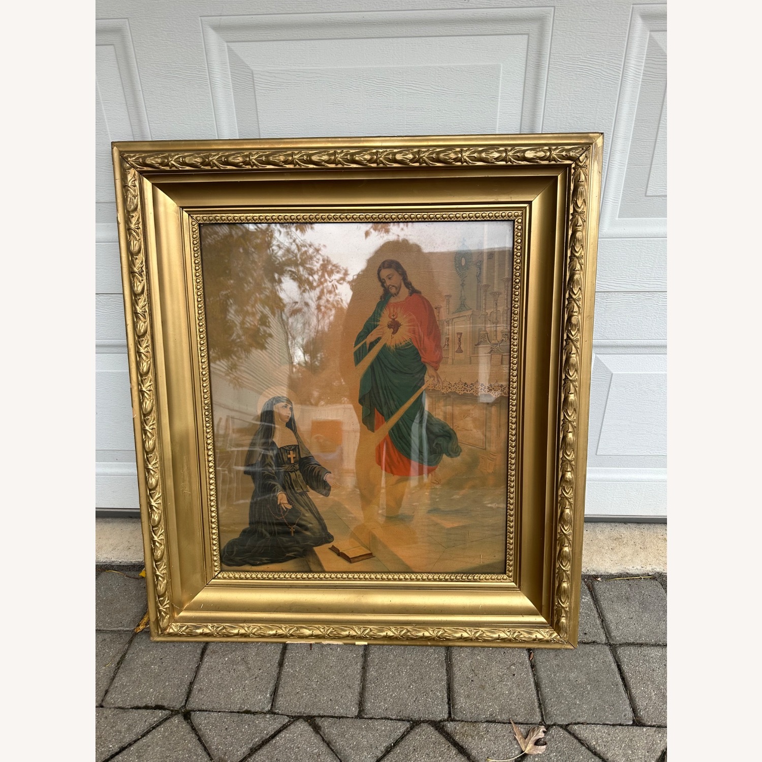 Gold Wood Wall Art - image-0